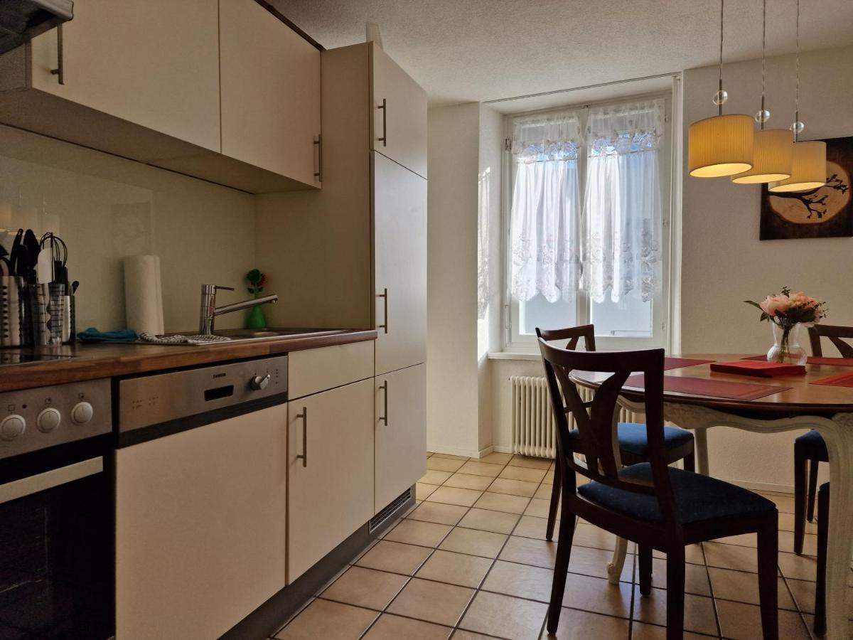 Bastis Family Apartment Lucerne Bagian luar foto